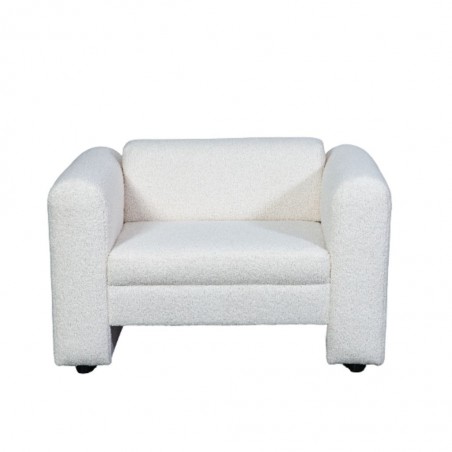 Edra Sofa 1 Seater in White Fabric