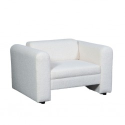 Edra Sofa 1 Seater in White Fabric