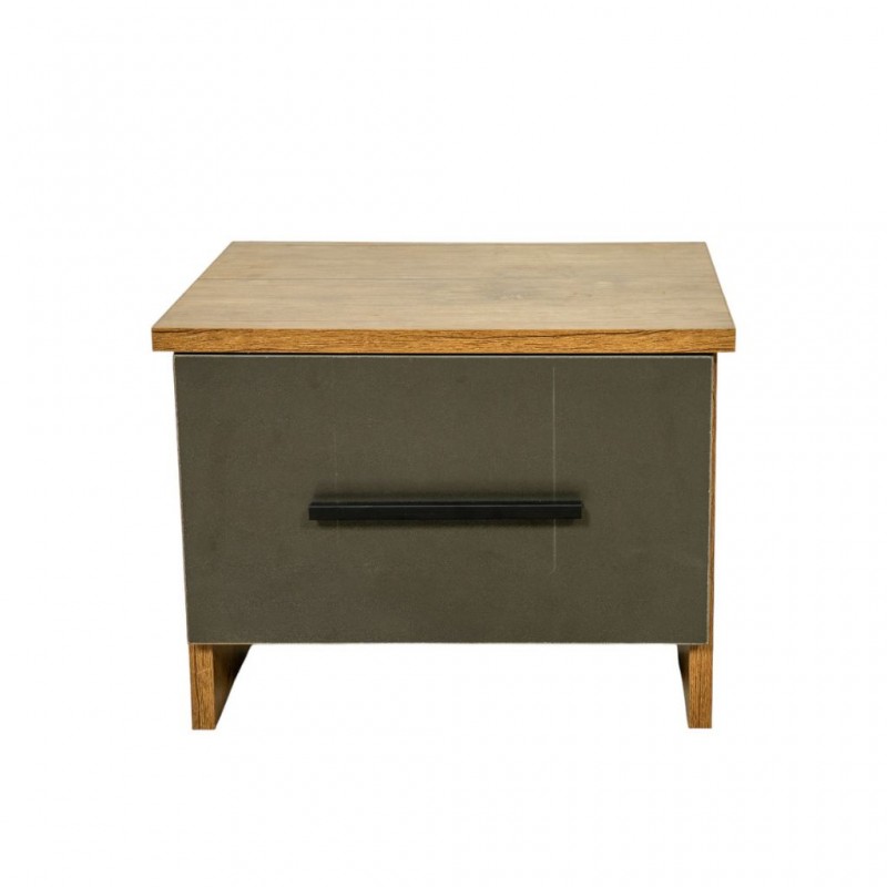 Vecelo Night Table Opera Brown & Black Vecelo Night Table Opera Brown & Black