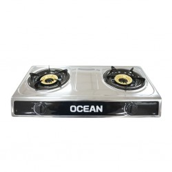Ocean OCTGSL2FPROX 2 Burners Inox Table Top Gas Stove 2YW
