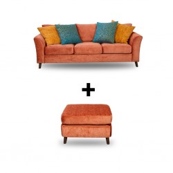 Urban 3 Seater Chaise +...