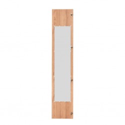 Built In Closet Red Oak Door With Mirror Inside