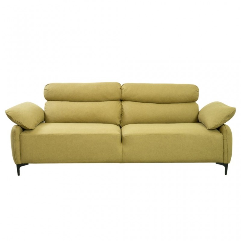 Comfy 3 Seater in Green Fabric Comfy 3 Seater in Green Fabric