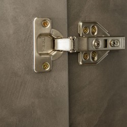 Dreamscape Wardrobe 5 Doors With 2 Drawers Dark Ash Glossy & Light Ash