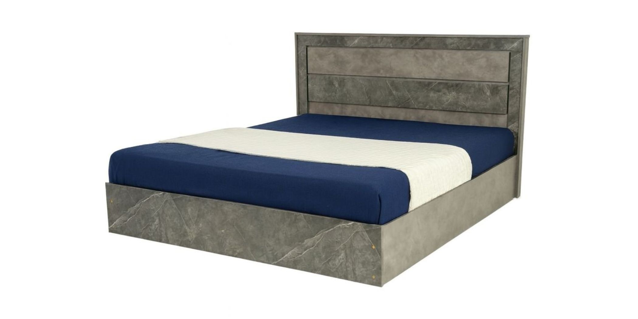 Dreamscape Bed 180x200 cm Dark Ash Glossy & Light Ash