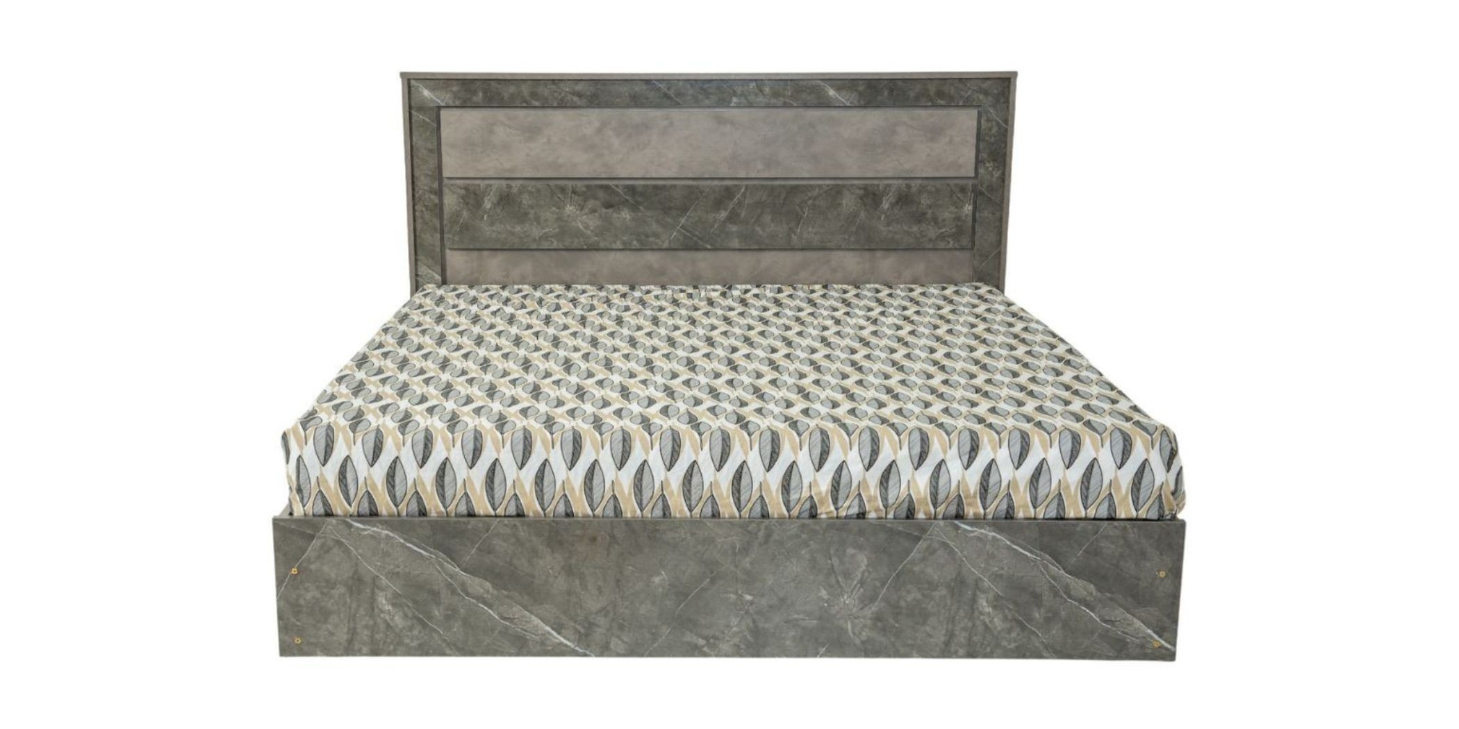 Dreamscape Bed 180x200 cm Dark Ash Glossy & Light Ash