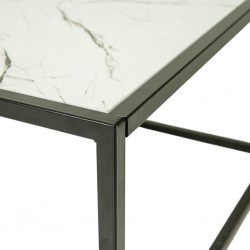 Jena Coffee Table 15mm Mdf & Black Powder Coated Metal Leg