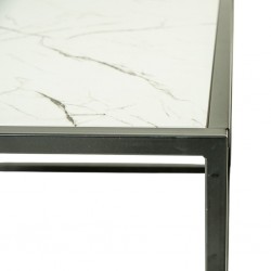 Jena Coffee Table 15mm Mdf & Black Powder Coated Metal Leg