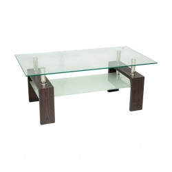 Mali Coffee Table MDF Legs/G.Top & Shelf