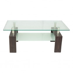 Mali Coffee Table MDF Legs/G.Top & Shelf