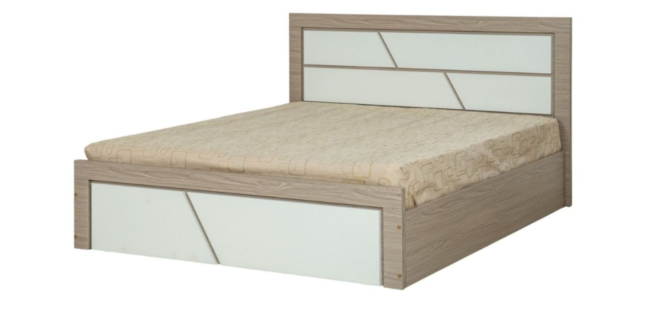 Latonia Bedroom Set 160x200 cm Gouache & White