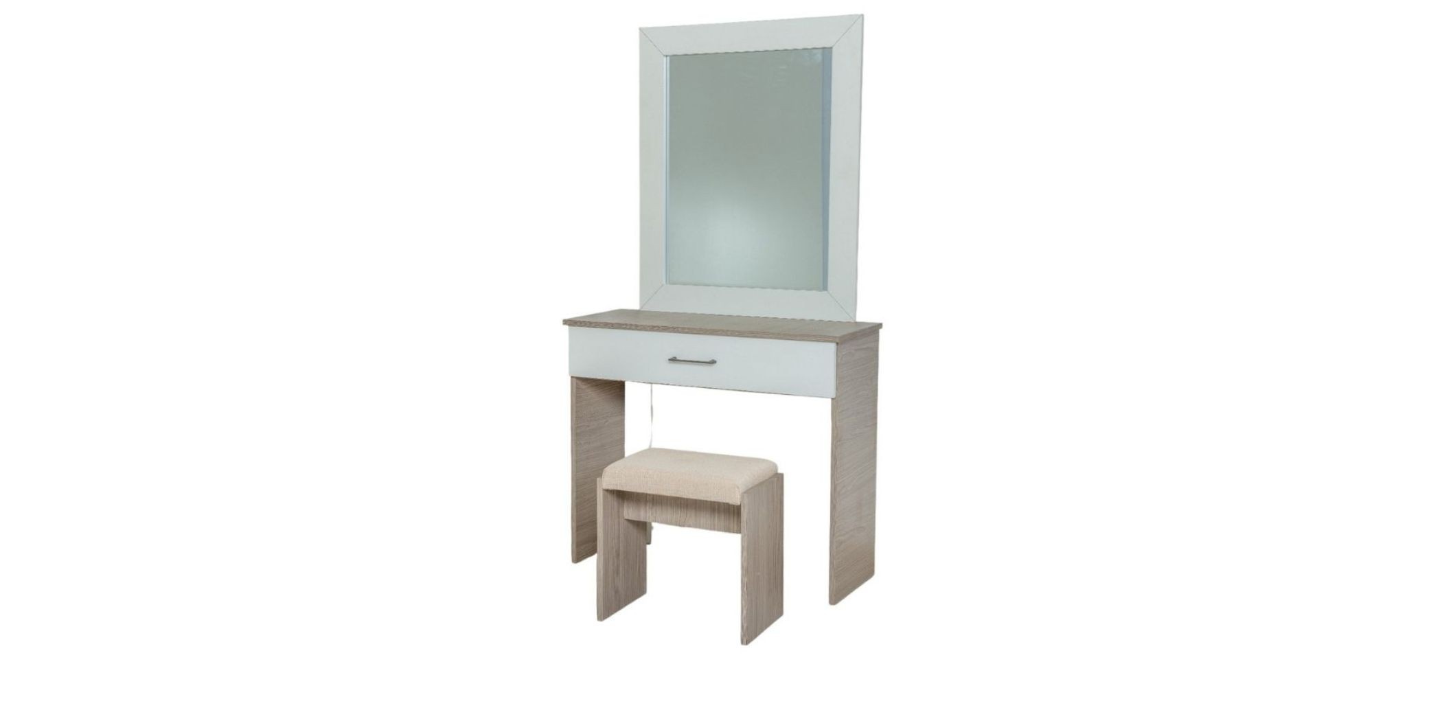 Latonia Bedroom Set 160x200 cm Gouache & White