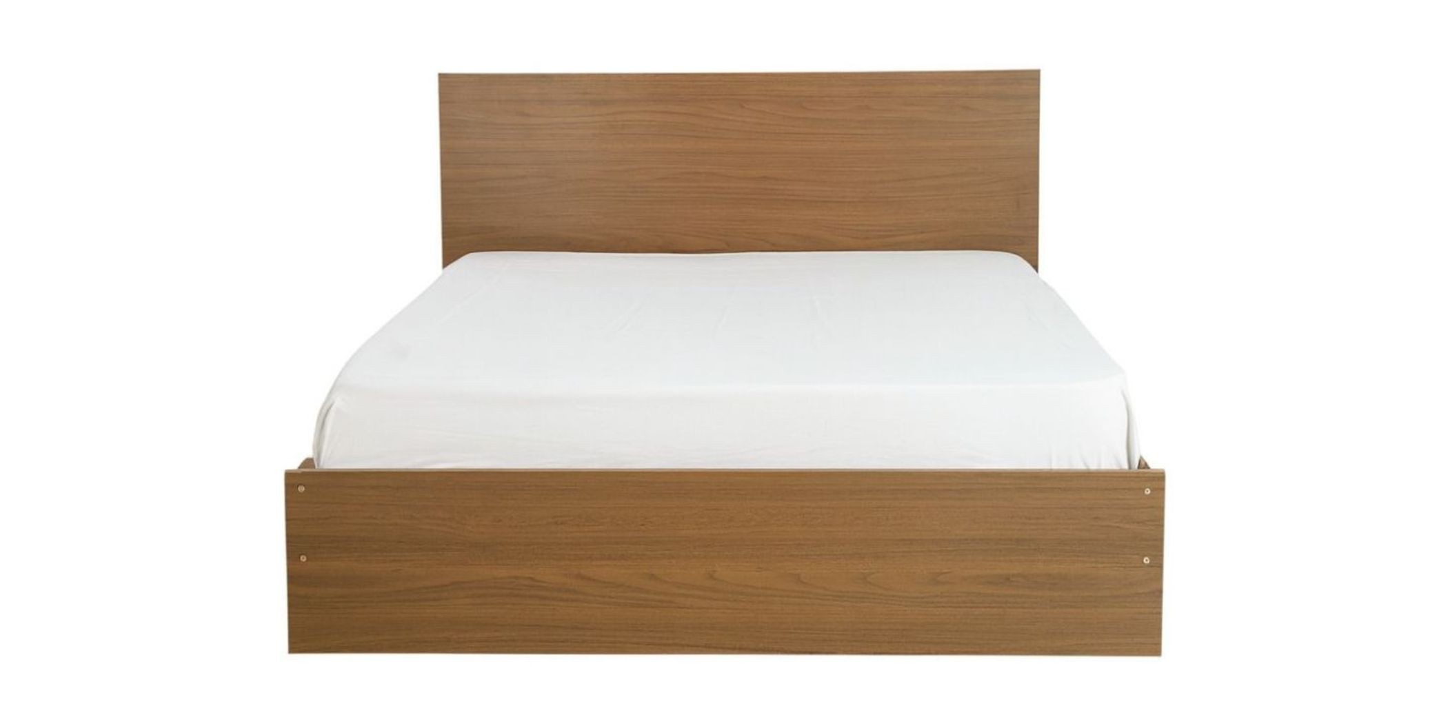Brazilia Bed 150x190 cm Dark Teak Hydrofuge Particle Board