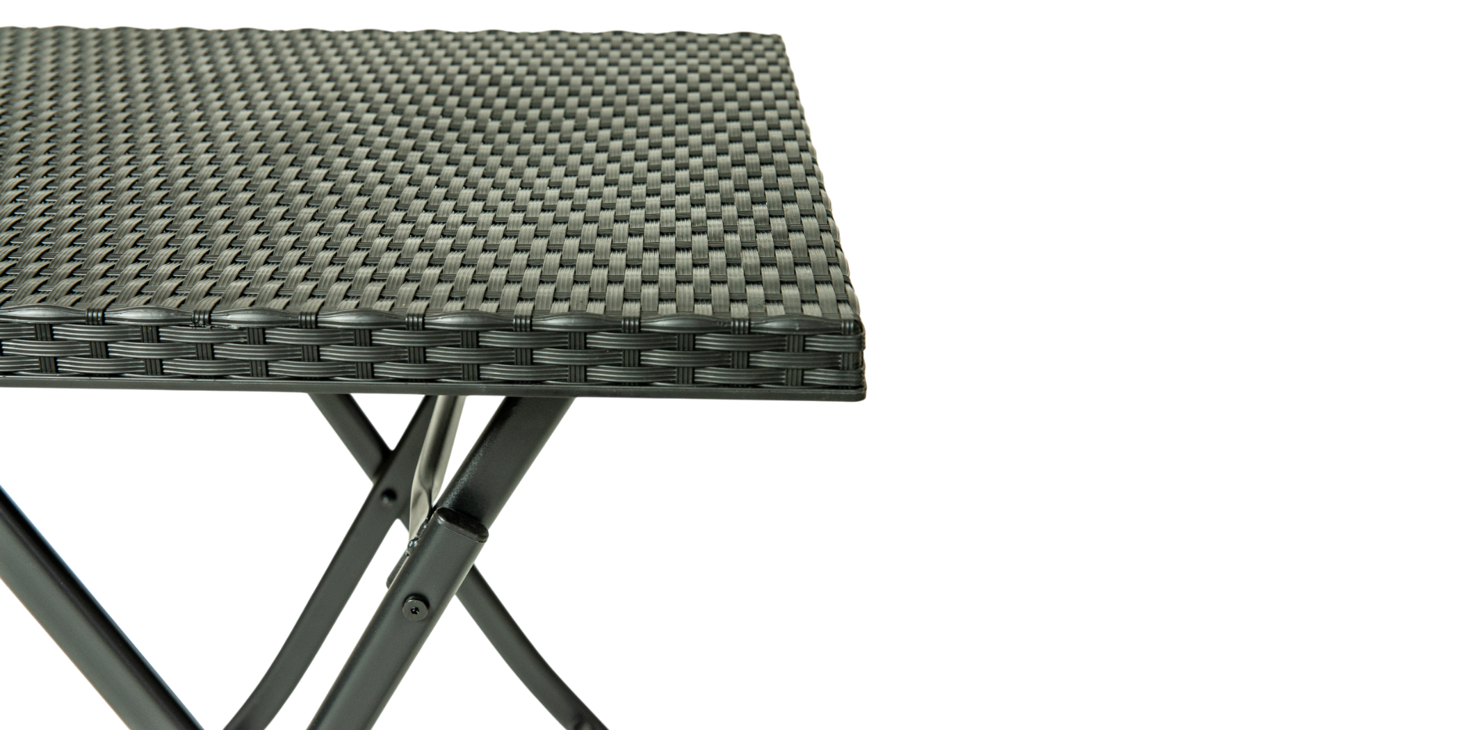 Panama Table & 2 Chairs Black