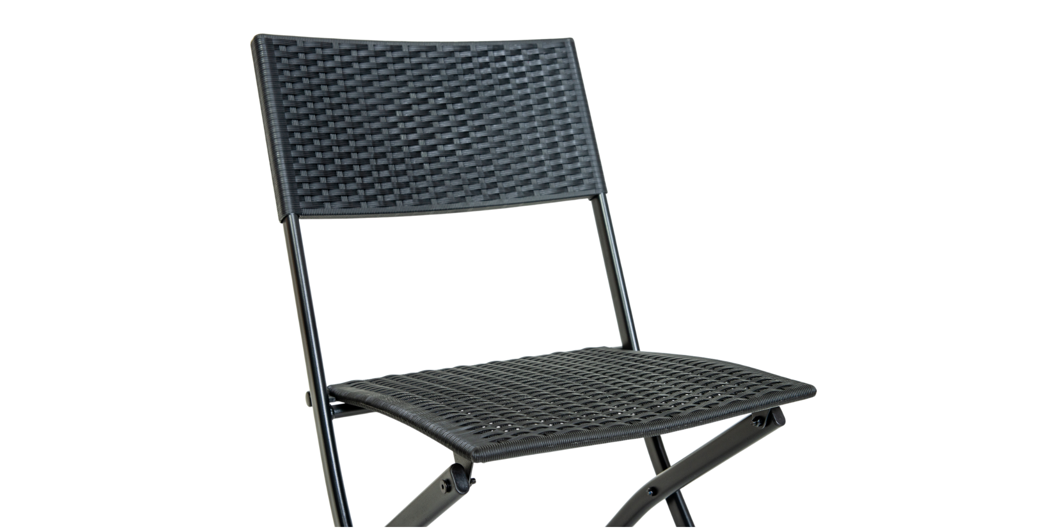 Panama Table & 2 Chairs Black