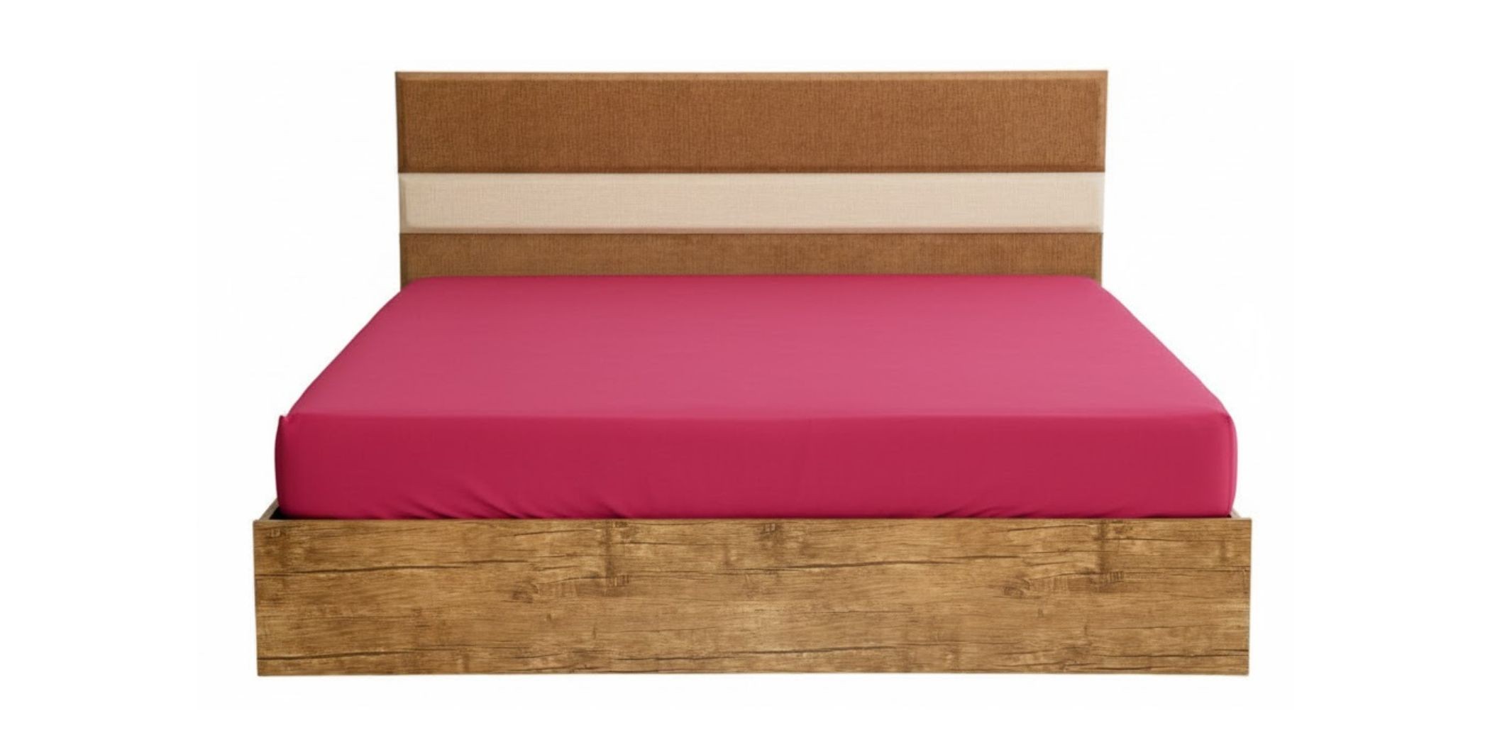 Chanelle Bed 180x200 cm Dark Walnut In MDF