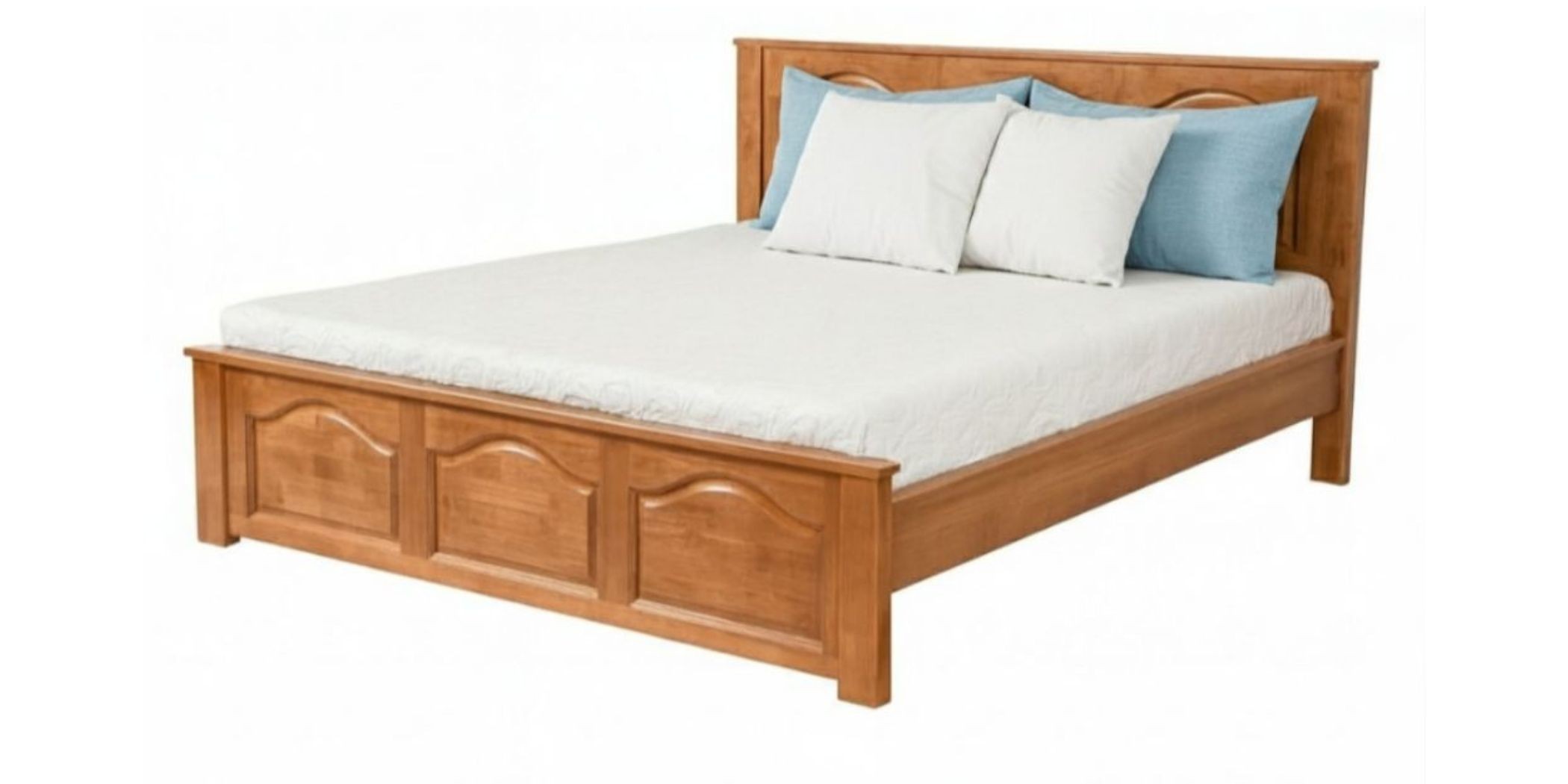 Deluxe Bed 180x200 cm Rubberwood