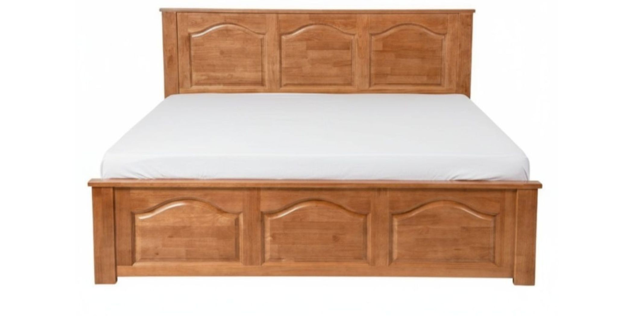 Deluxe Bed 180x200 cm Rubberwood