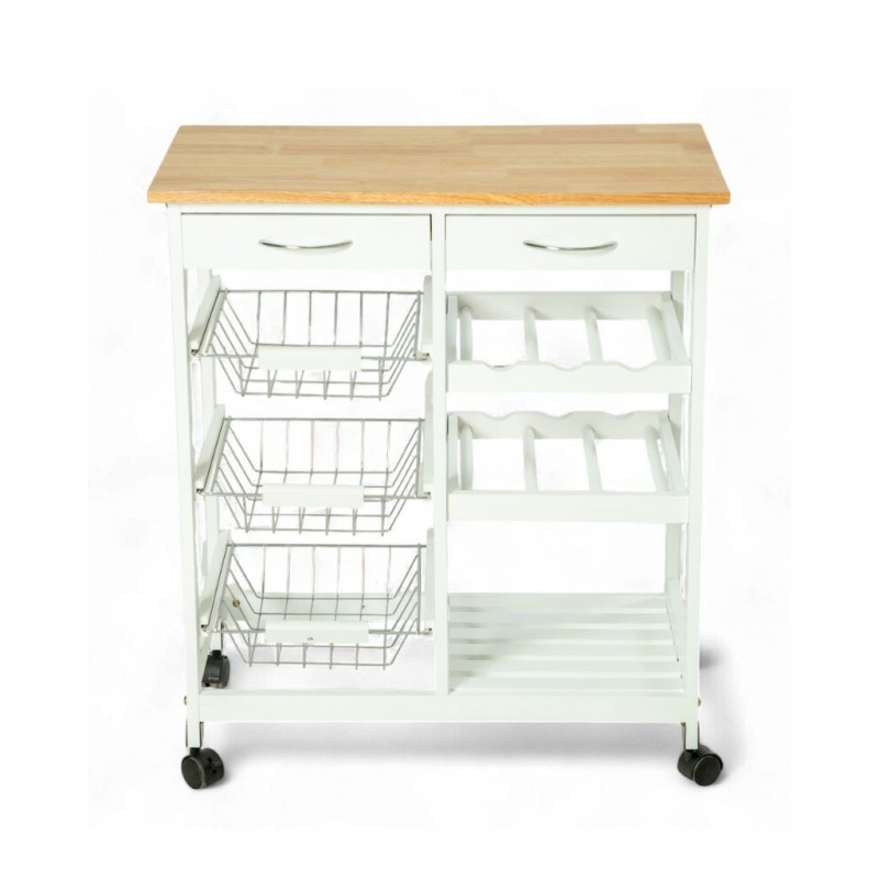 Maryland Kitchen Island Cart Trolley