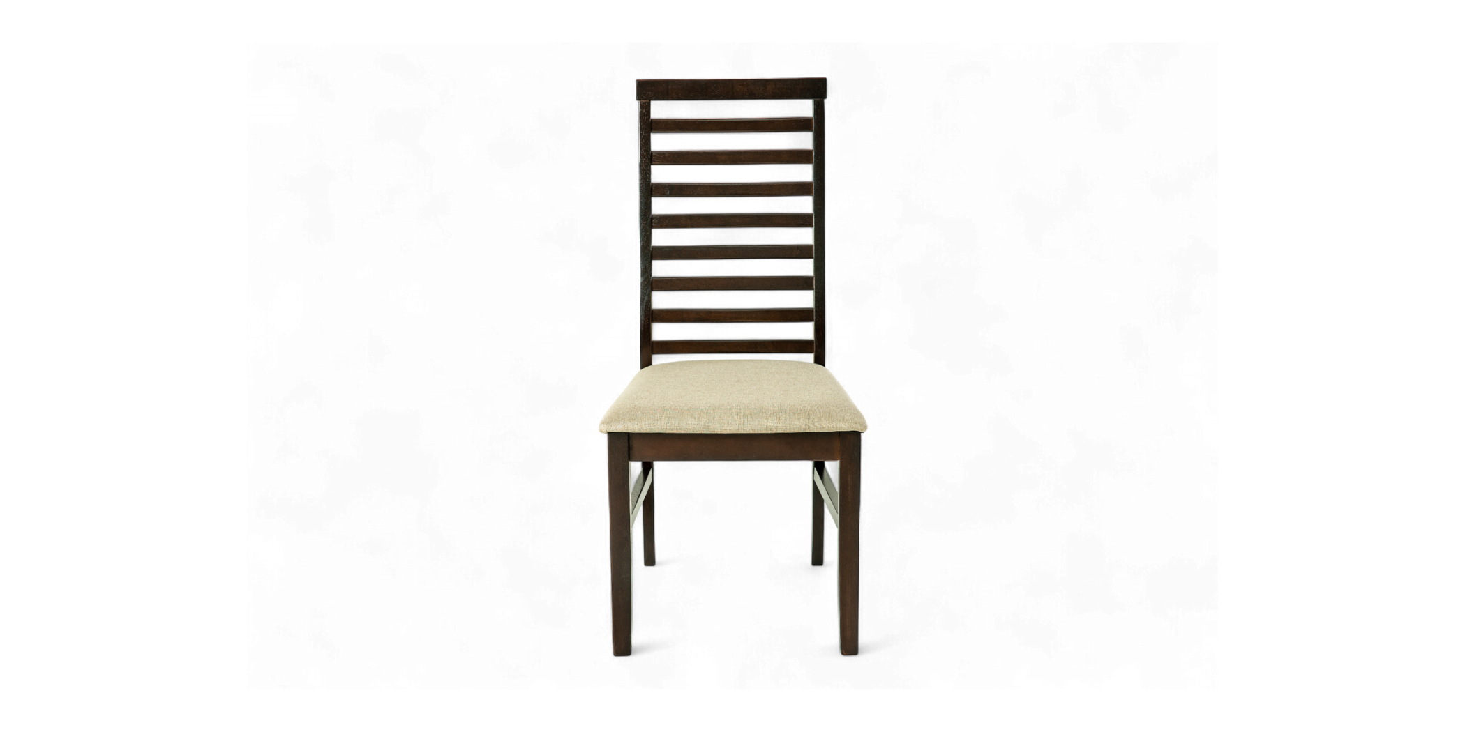 Sheena Table and 6 Chairs Dark Walnut