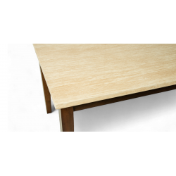 Sheena Table and 6 Chairs Dark Walnut