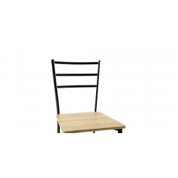 Rugga Table and 4 Chairs Metal/MDF