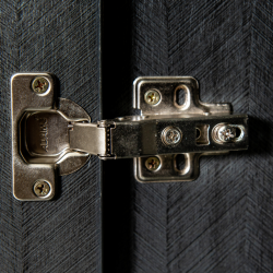 Hugo Wardrobe 4 Doors Dark Grey