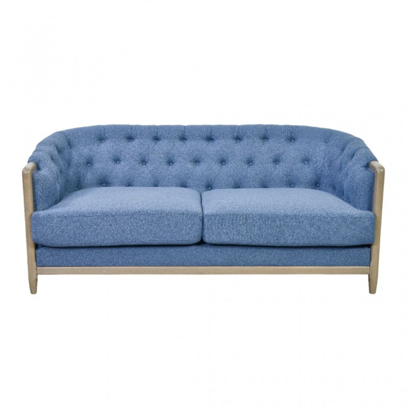 Albert 2 Str Sofa Fabric Blue
