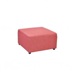 Tola Corner in Burgandy Fabric