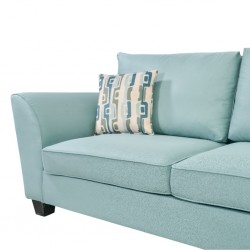 Bella Corner RHF Chaise+LHF 2Str+Otto Fabric Peacock