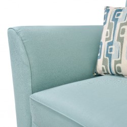 Bella Corner RHF Chaise+LHF 2Str+Otto Fabric Peacock