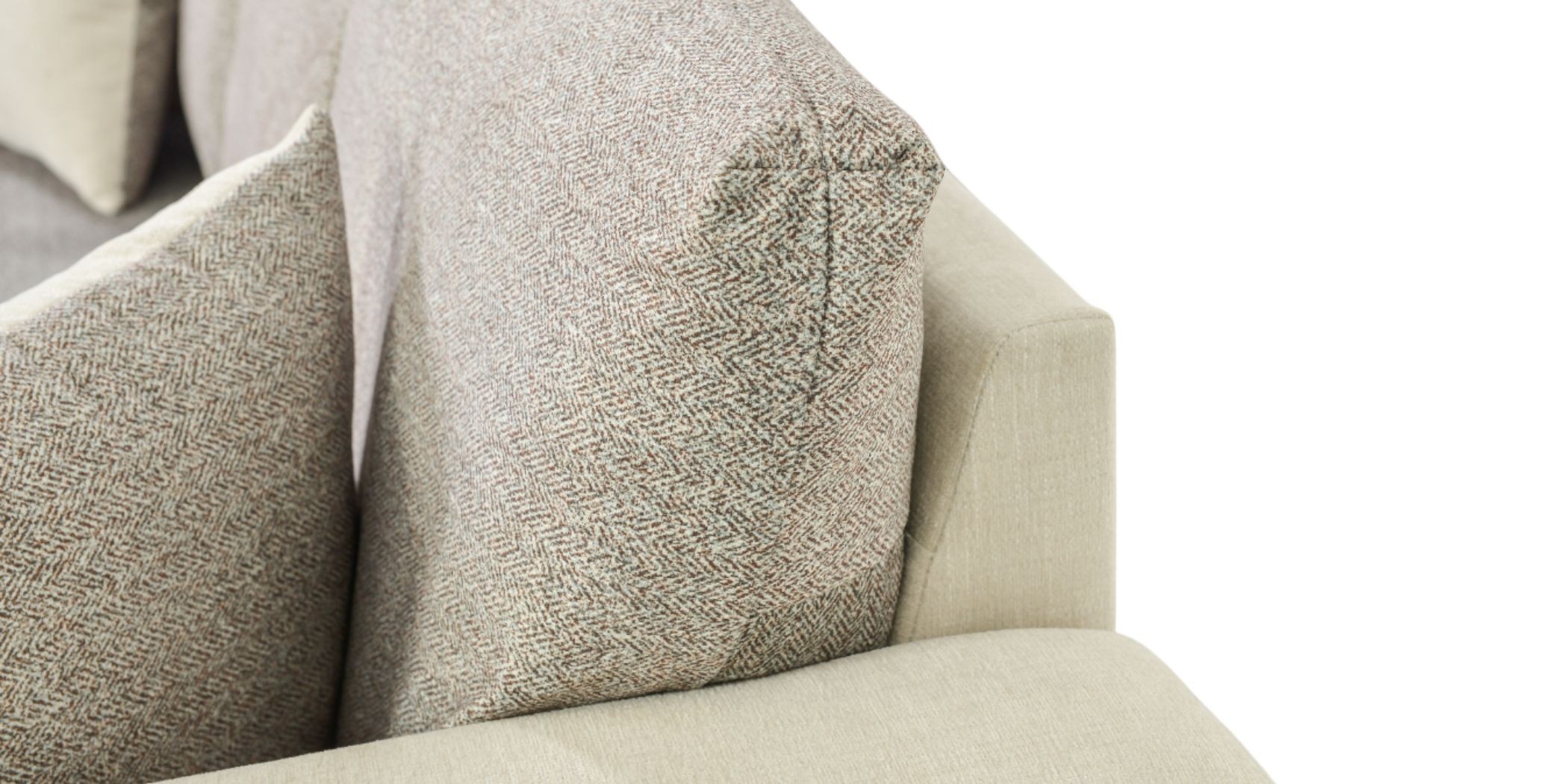 Conrad 3+2+1 In Beige Fabric