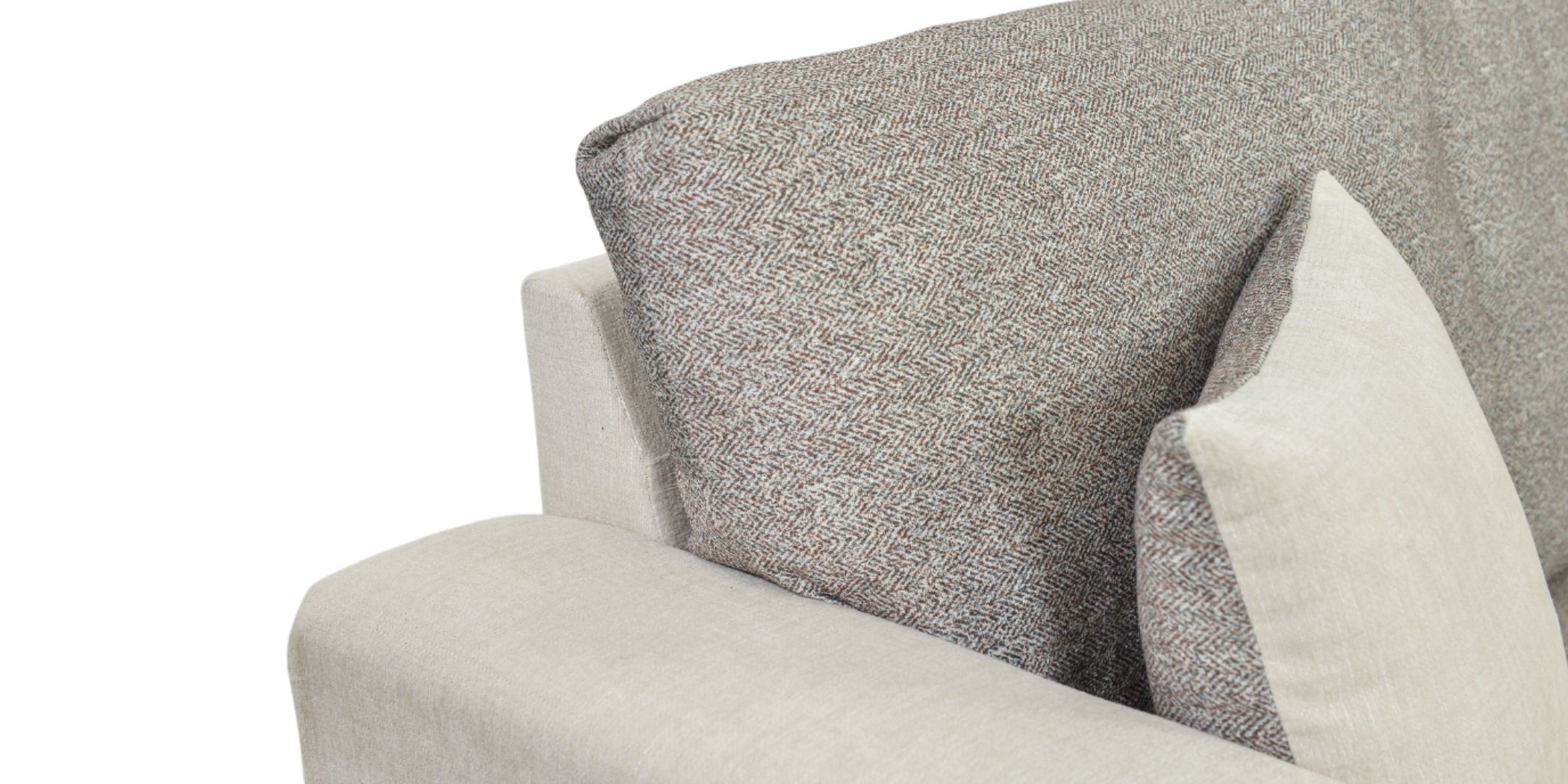 Conrad 3+2+1 In Beige Fabric
