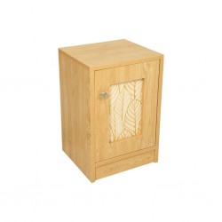 Luma Night Table With 1 Door In Melamine MDF