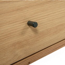 Medan Low TV Cabinet Artisan Oak & Anthracite