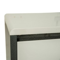 Hugo Night Table Dark Grey