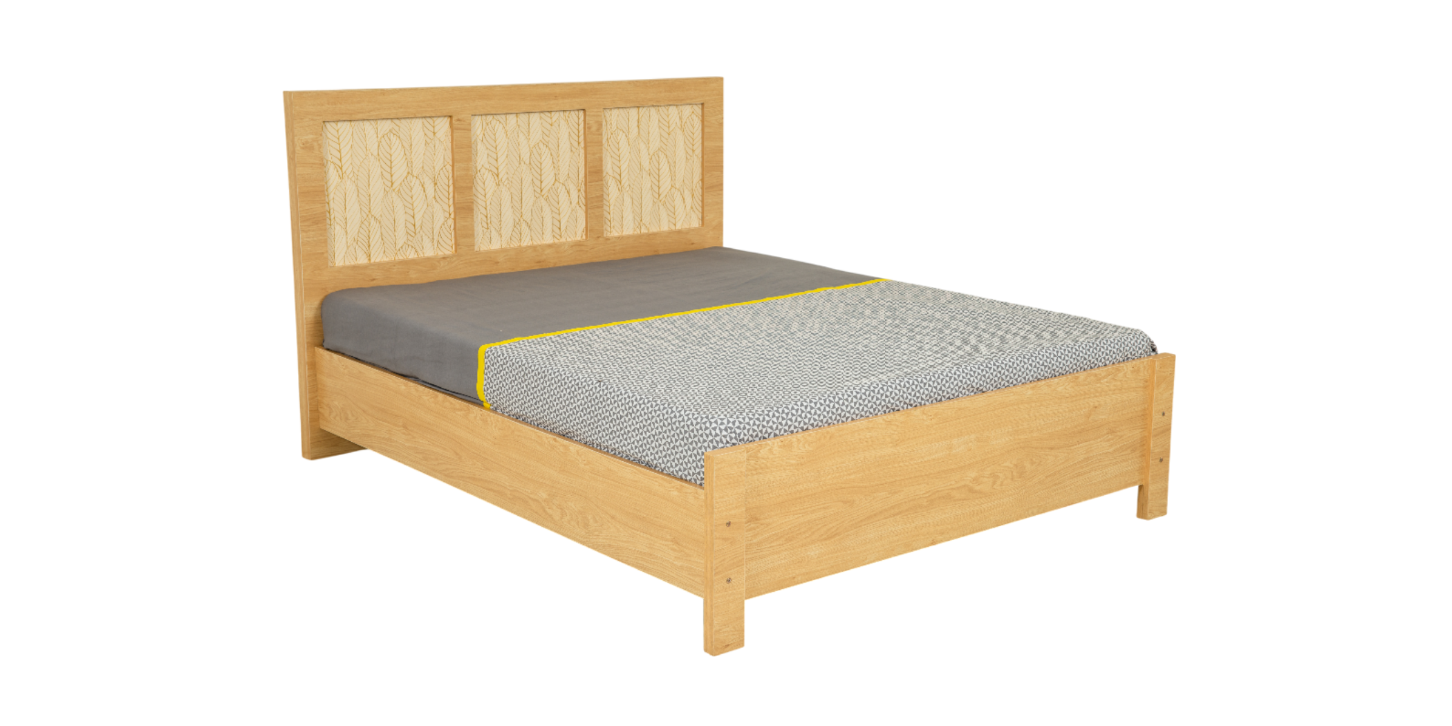 Luma Bed 160x200 cm In Melamine MDF