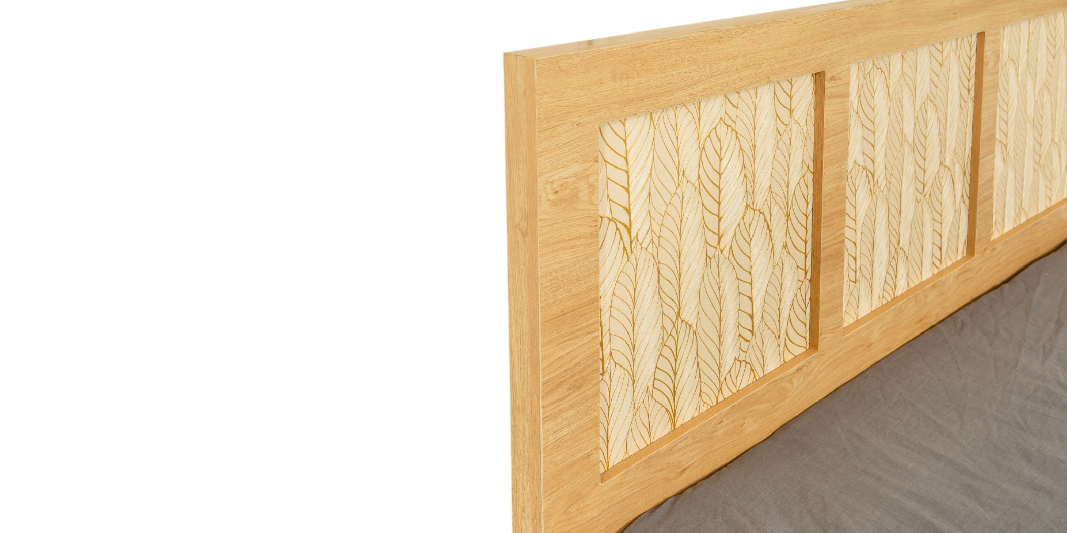 Luma Bed 160x200 cm In Melamine MDF