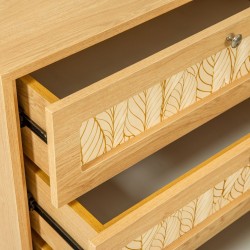 Luma Chest Of 3 Drawers In Melamine MDF