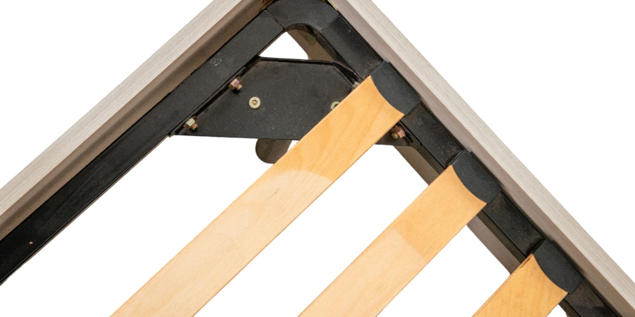 Curtis Bed 160x200 cm Maple Grey In MDF