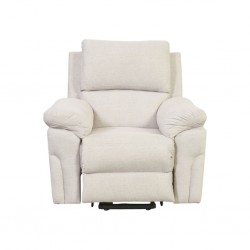Horizon Recliner Chair Tilt & Lift Fab Linen Beige