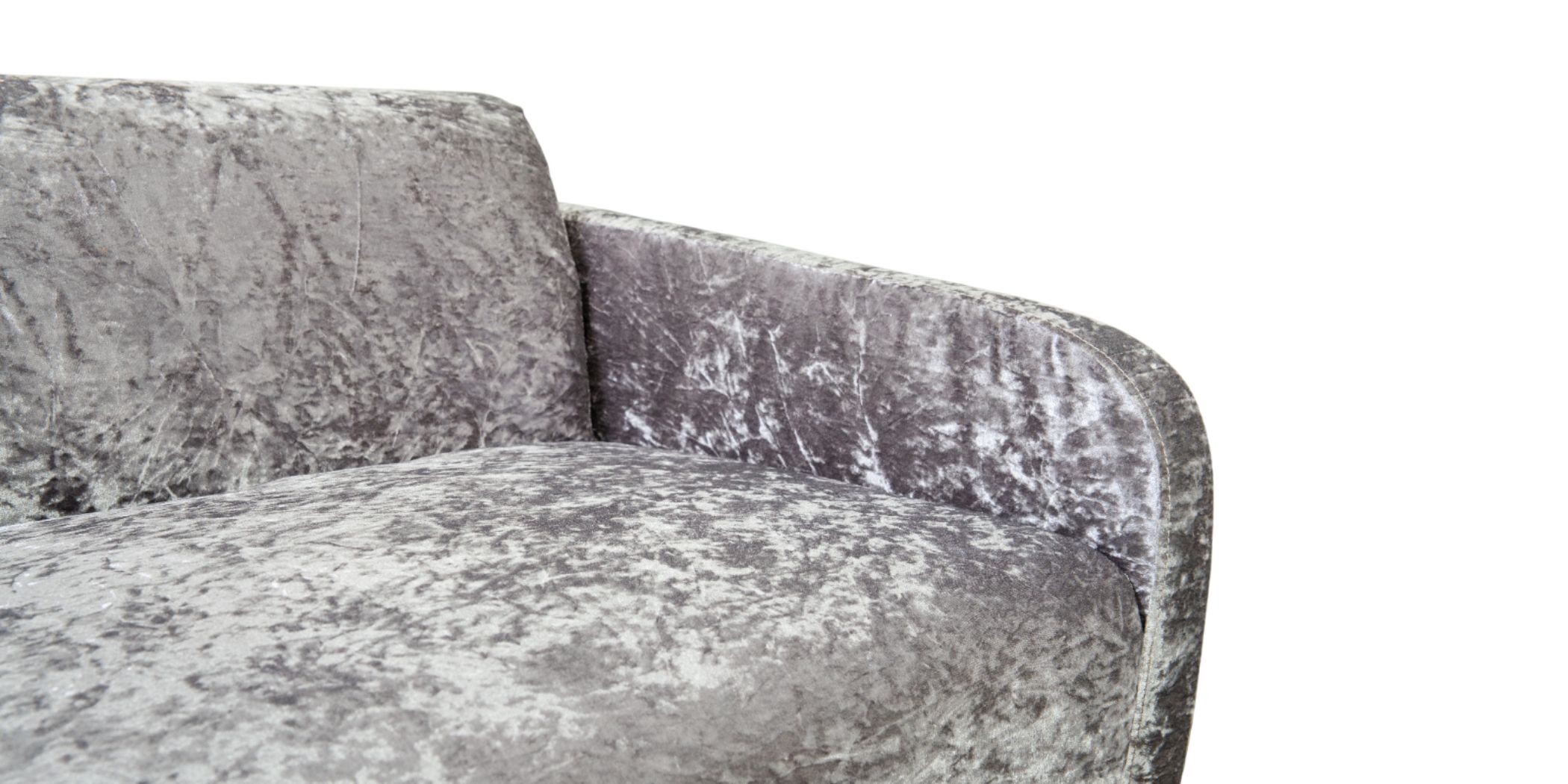 Brava Sofa 3+2+Armless Chair Silver Fabric
