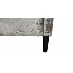 Brava 3+2+ Armless Chair Fabric Silver