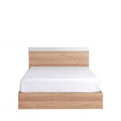 Ruby Bed 150x190 cm MDF Red Oak