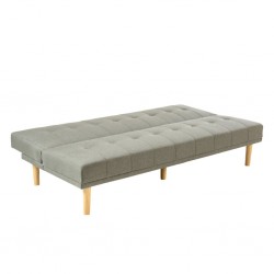 Willy Sofa Bed Grey Color Fabric Colet 09 Polyester