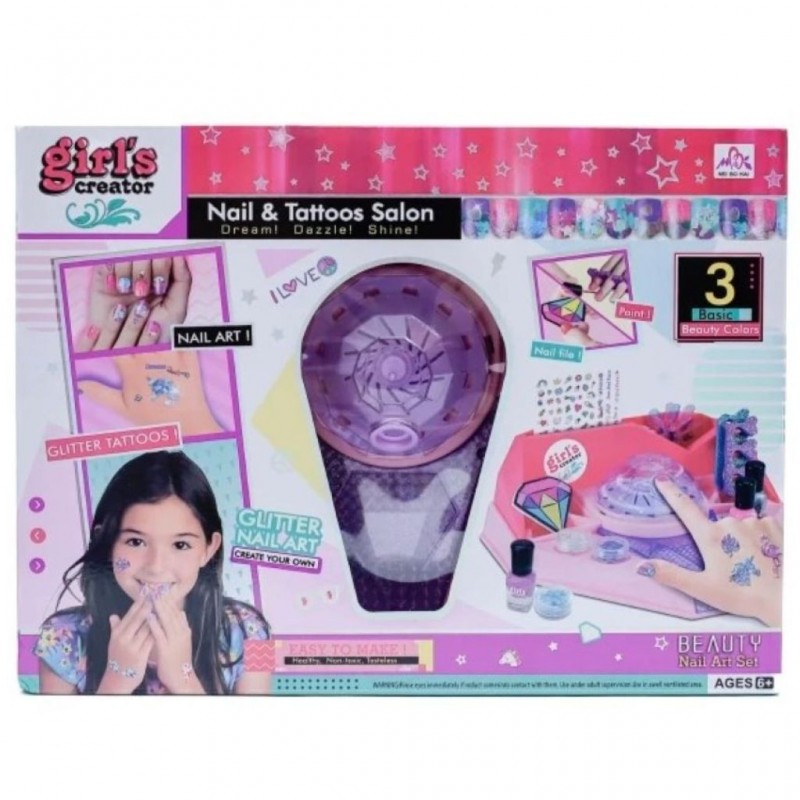 Masen Girl's Creator Nail & Tattoos Salon MBK-565