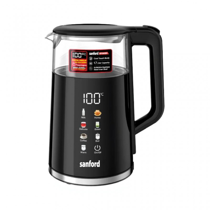 Sanford SF3361EK 1.7L Digital 2YW Kettle