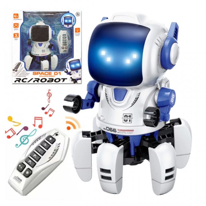 Space Walking Robot With Lights & Sound J1066A