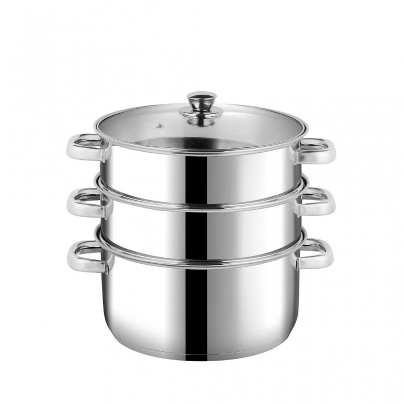 Vinod BSSH324 3-Tier 24cm Steamer