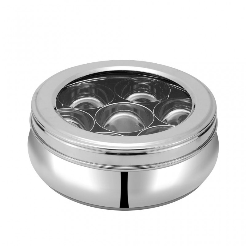 Kraft MDBSL 2.85L Belly Shape Large Masala Dabba